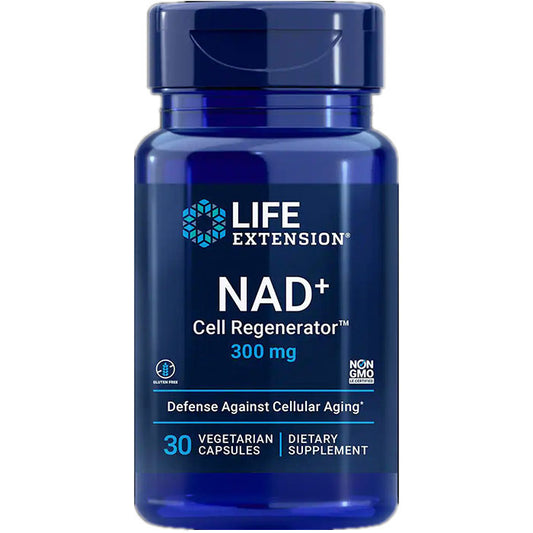 NAD+ Cell Regenerator 300 mg, 30 Vegetarian Capsules, Life Extension