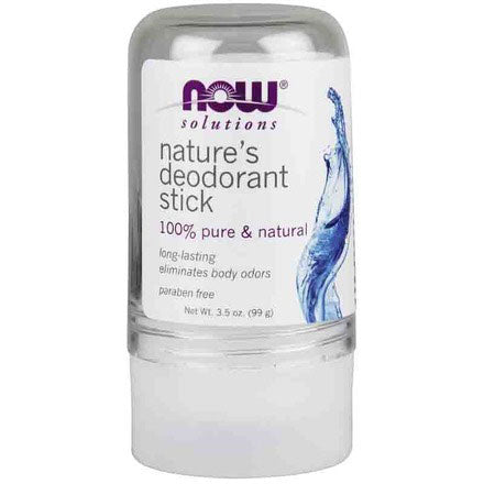 Nature's Deodorant Stick 3.5 oz, NOW Foods