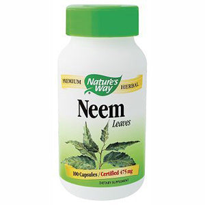 Neem Leaf 475mg 100 caps from Nature's Way