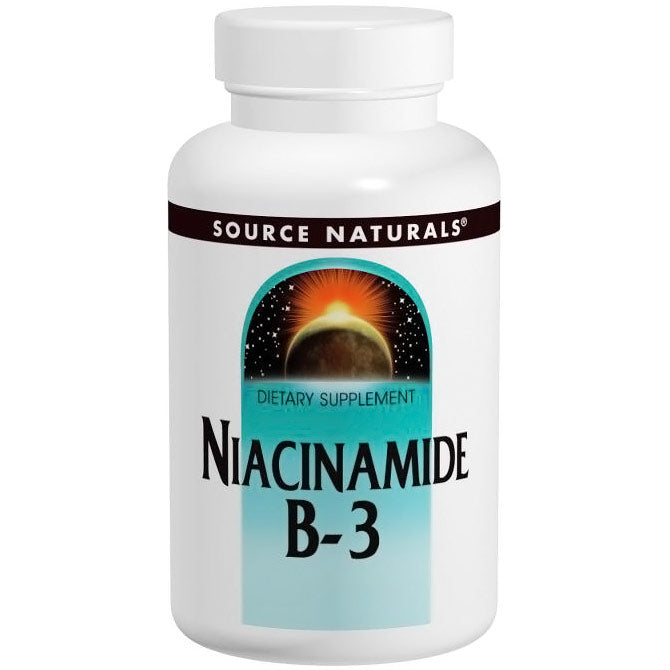 Niacinamide Vitamin B-3 100 mg, 250 Tablets, Source Naturals