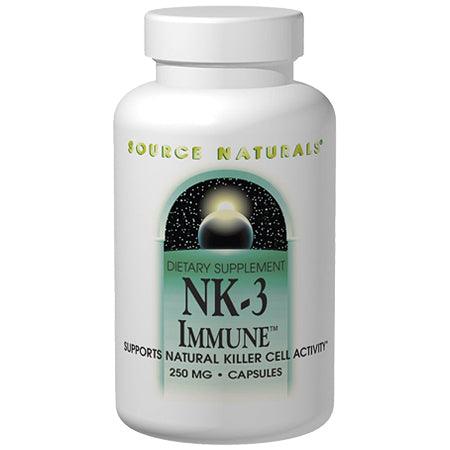 NK-3 Immune 500mg with Selenium, 30 Capsules, Source Naturals