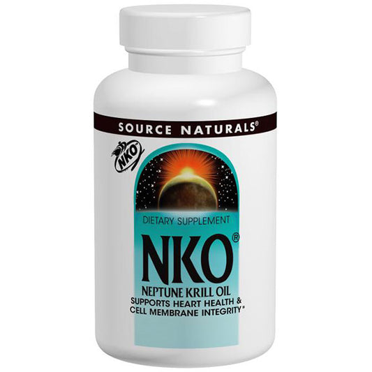 NKO Neptune Krill Oil 1000 mg, 90 Softgels, Source Naturals