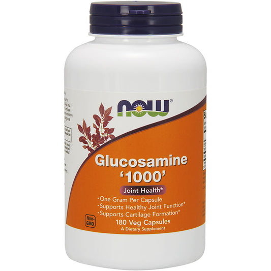 Glucosamine 1000, Value Size, 180 Veg Capsules, NOW Foods