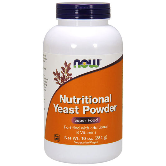 Nutritonal Yeast Powder 10 oz, NOW Foods