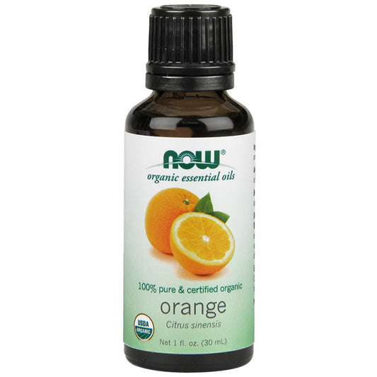 Orange Oil, Organic Essential Oil 1 oz, NOW Foods