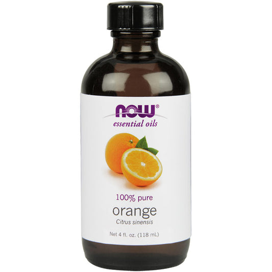 Orange Oil Sweet, 4 oz, NOW Foods