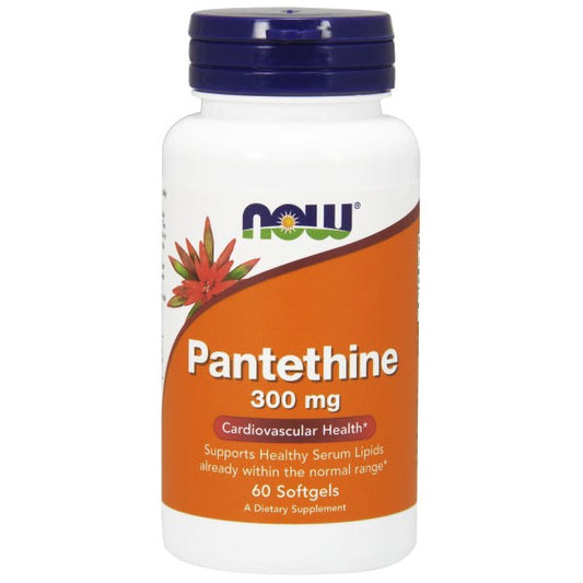 Pantethine 300mg 60 Softgels, NOW Foods