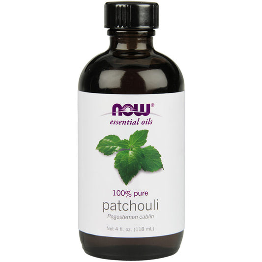 Patchouli Oil, 4 oz, NOW Foods