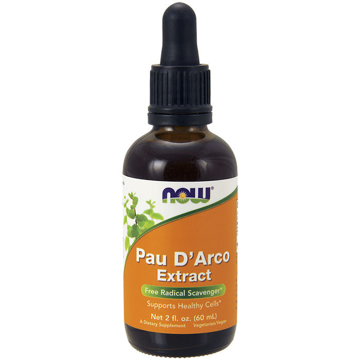 Pau D'Arco Extract Liquid, 2 oz, NOW Foods