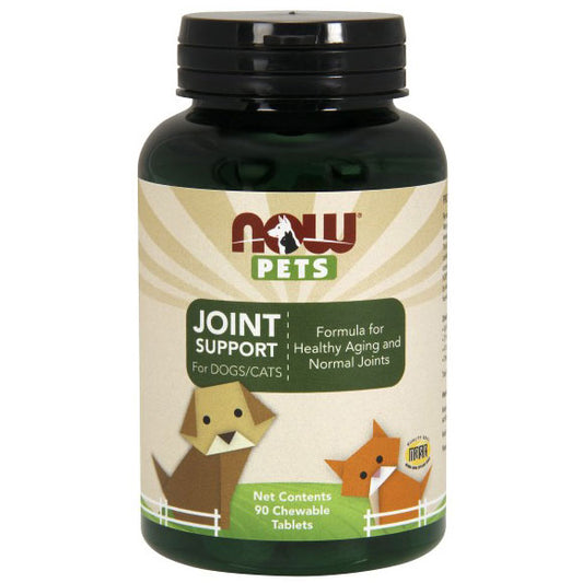 Pets Joint Support, 90 Chewable Tablets, NOW Foods