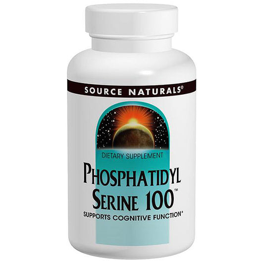 Phosphatidyl Serine 100, 30 Capsules, Source Naturals