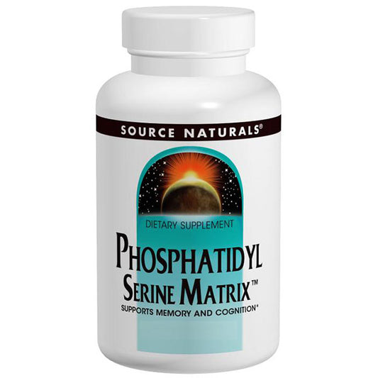 PhosphatidylSerine Matrix 500mg 30 softgels, from Source Naturals