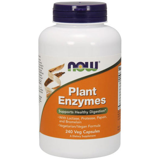 Plant Enzymes, Value Size, 240 Vegetarian Capsules, NOW Foods