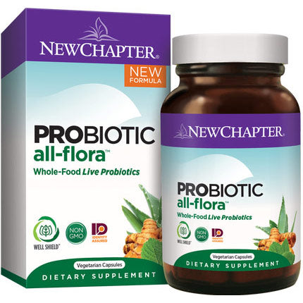 Probiotic All-Flora, Value Size, 60 Vegetarian Capsules, New Chapter