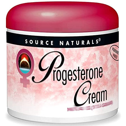 Progesterone Cream Jar, 2 oz, Source Naturals