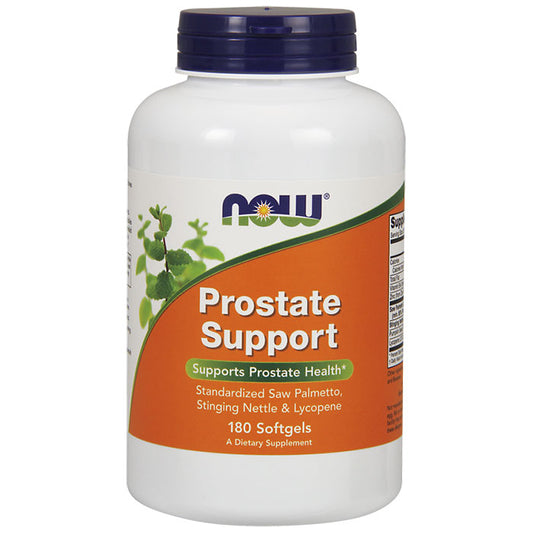 Prostate Support, Value Size, 180 Softgels, NOW Foods