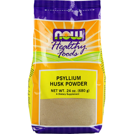 Psyllium Husk Powder, 24 oz, NOW Foods