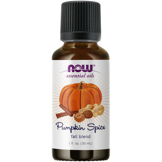 Pumpkin Spice Fall Oil Blend, 1 oz, NOW Foods