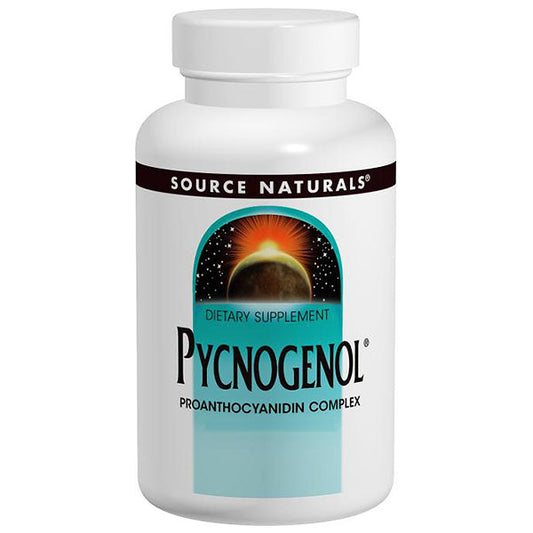 Pycnogenol 100 mg, High Potency, 120 Tablets, Source Naturals
