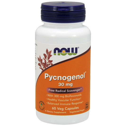 Pycnogenol 30 mg, 60 Vegetarian Capsules, NOW Foods