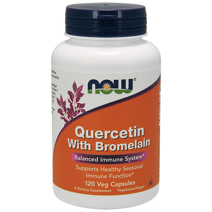 Quercetin with Bromelain, 120 Vegetarian Capsules, NOW Foods