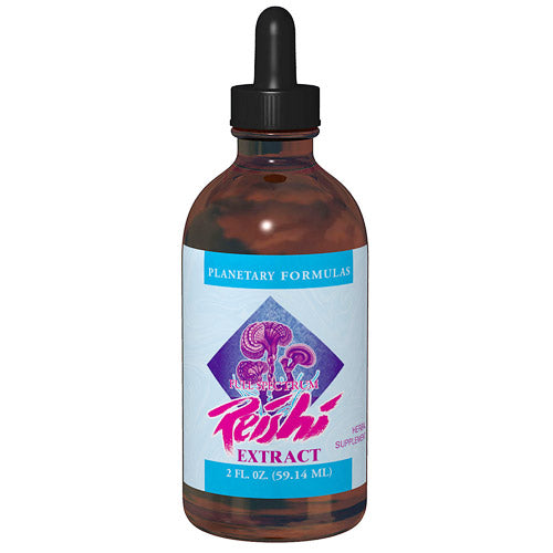 Reishi Mushroom Liquid Extract Full Spectrum 2 fl oz, Planetary Herbals