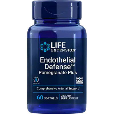 Endothelial Defense Pomegranate Plus, 60 Softgels, Life Extension