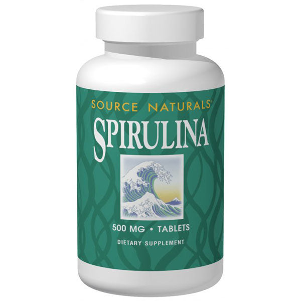 Spirulina 500mg 100 tabs from Source Naturals