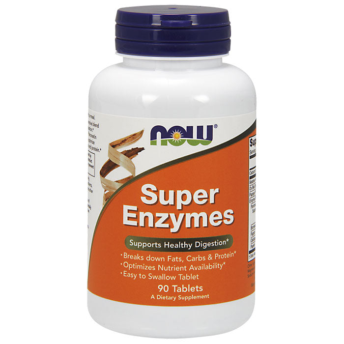 Super Enzymes Tabs, 90 Tablets, NOW Foods