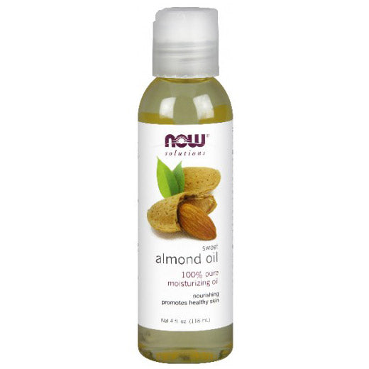 Sweet Almond Oil, Moisturizing & Nourishing, 4 oz, NOW Foods