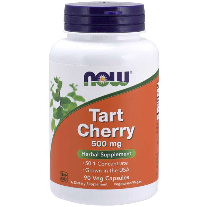 Tart Cherry 500 mg Veg Cap, 90 Vegetarian Capsules, NOW Foods