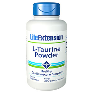 L-Taurine Powder, 300 g, Life Extension