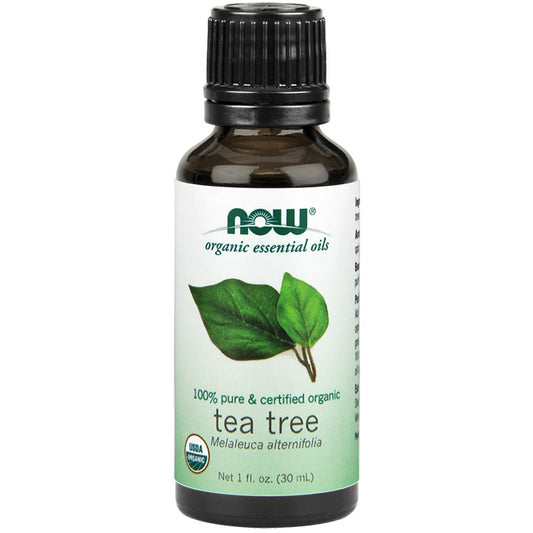 Tea Tree Oil, Organic Essential Oil 1 oz, NOW Foods