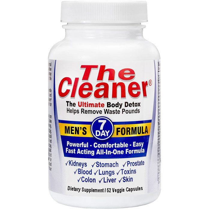 The Cleaner Body Detox, Men's 7-Day, 52 Capsules, Century Systems Inc