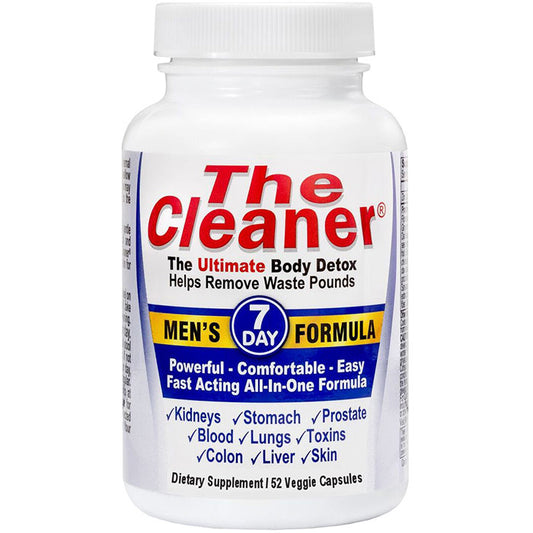 The Cleaner Body Detox, Men's 7-Day, 52 Capsules, Century Systems Inc
