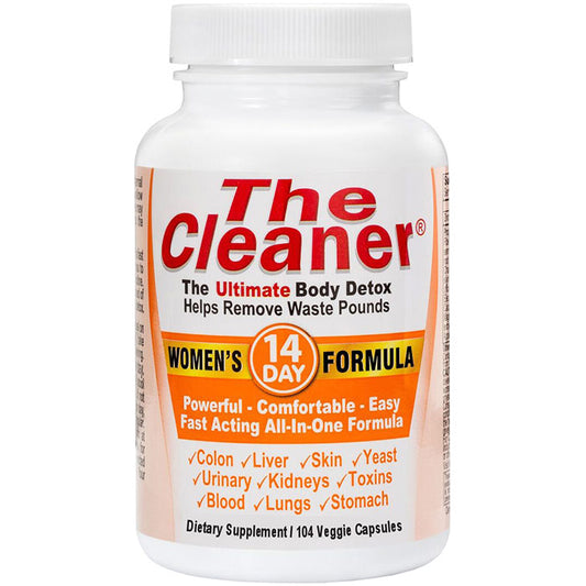 The Cleaner Body Detox, Women's 14-Day, 104 Capsules, Century Systems Inc