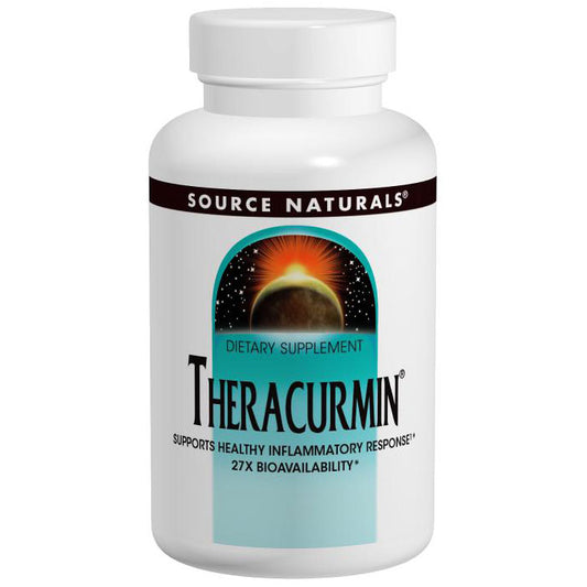 Theracurmin 600 mg, Turmeric Curcumin, 60 Vegetarian Capsules, Source Naturals