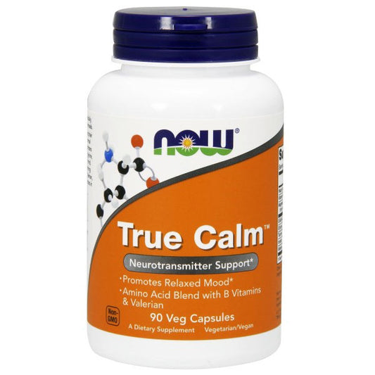 True Calm Amino Acid 90 Capsules, NOW Foods