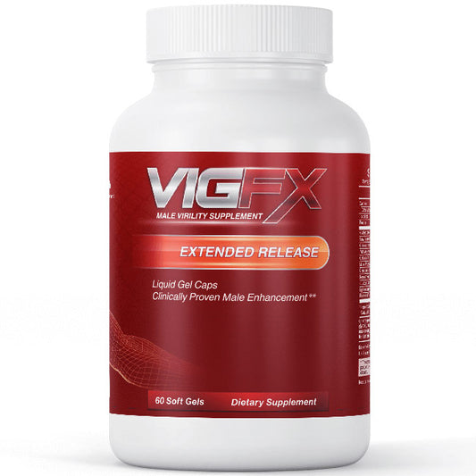 VigFX, Male Virility Supplement, 60 Softgels, Leading Edge Health