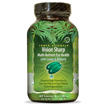 Vision Sharp, Multi-Nutrient Eye Health, 42 Liquid Soft-Gels, Irwin Naturals