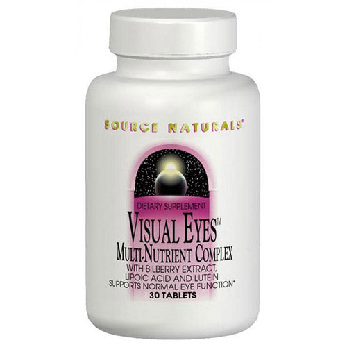 Visual Eyes with Bilberry & Lutein 120 tabs from Source Naturals