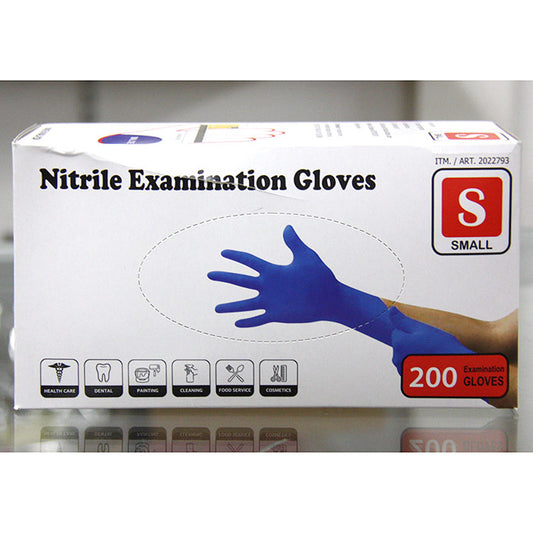 Nitrile Examination Gloves, Small, 200 ct