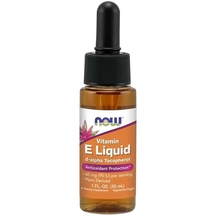 Vitamin E Liquid, 1 oz, NOW Foods