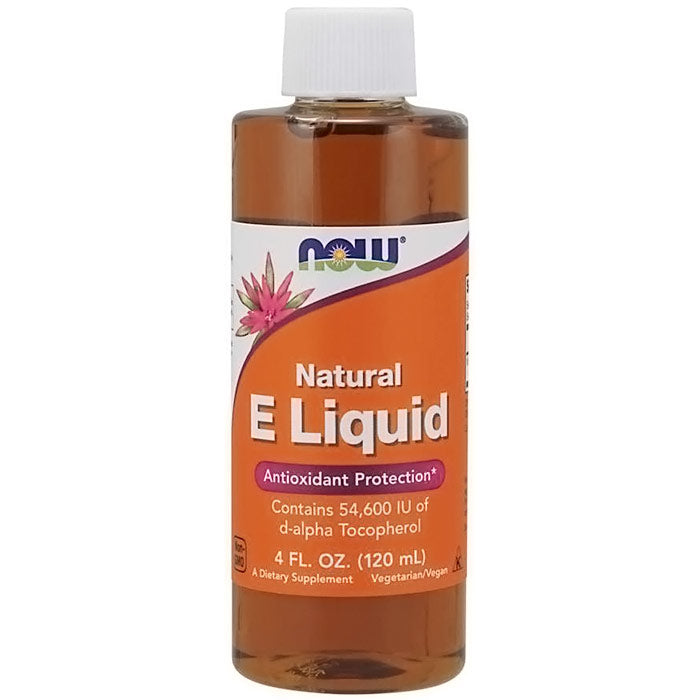 Vitamin E Liquid, 4 oz, NOW Foods