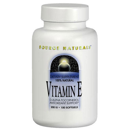 Vitamin E d-alpha Tocopherol 400 IU 250 softgels from Source Naturals