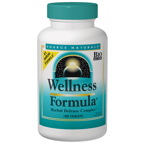 Wellness Formula Caps, Value Size, 240 Capsules, Source Naturals