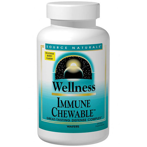 Wellness Immune Chewable, 120 Wafers, Source Naturals