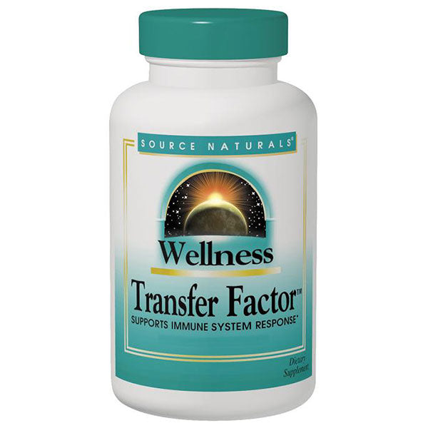 Wellness Transfer Factor 125 mg, 30 Vegantein Capsules, Source Naturals