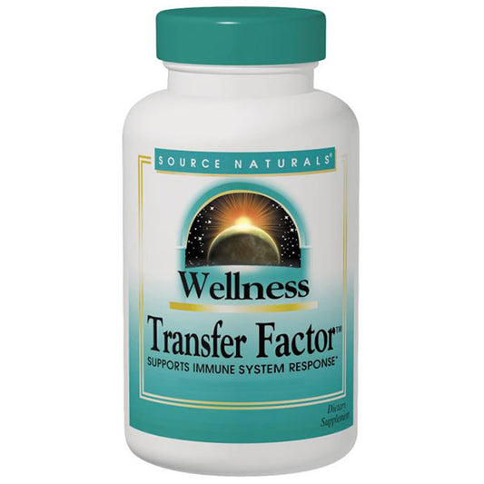 Wellness Transfer Factor 125 mg, 60 Vegantein Capsules, Source Naturals