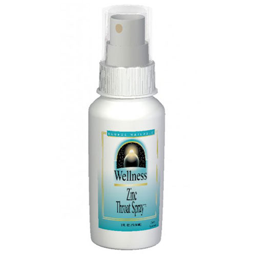 Wellness Zinc Throat Spray - Berry, 2 oz, Source Naturals